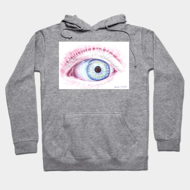 Just an eye Hoodie by CORinAZONe